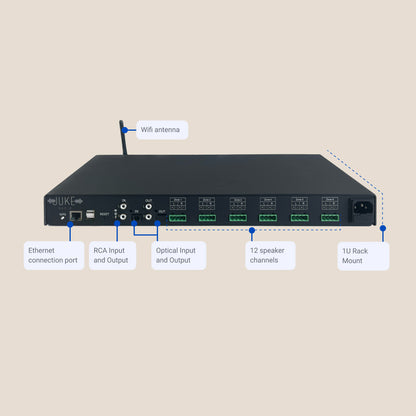 Juke Audio, Multi Zone Steamer